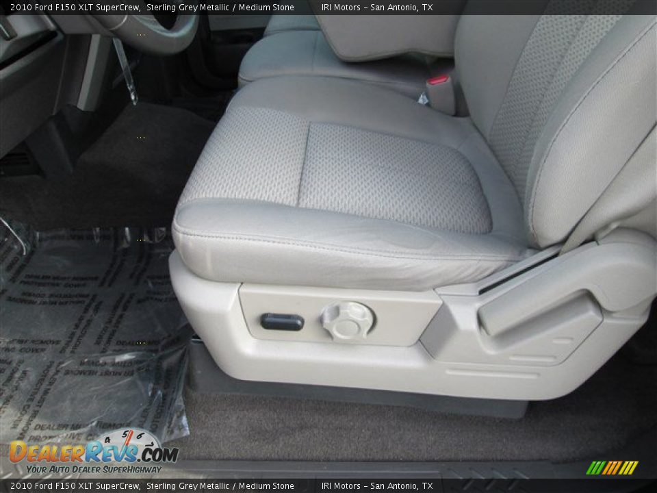 2010 Ford F150 XLT SuperCrew Sterling Grey Metallic / Medium Stone Photo #11