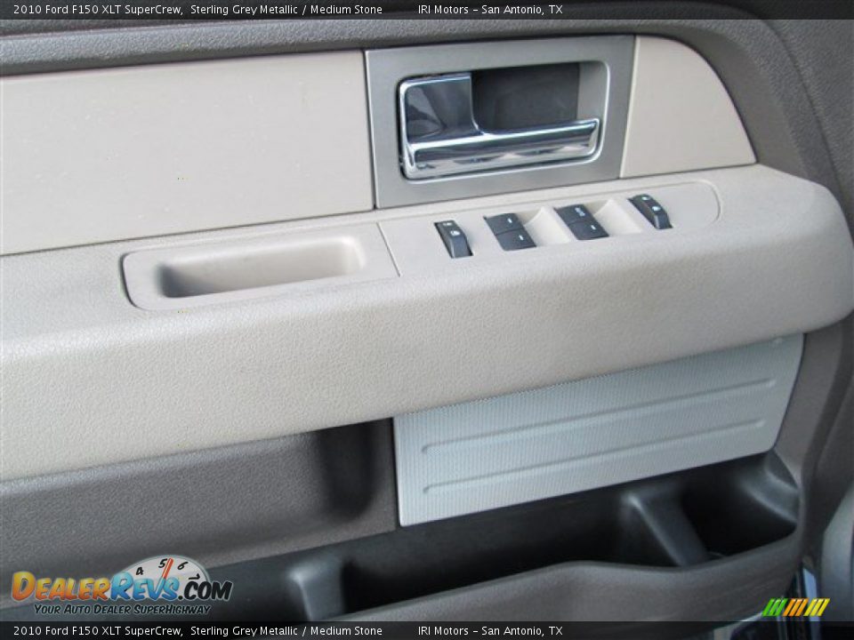 2010 Ford F150 XLT SuperCrew Sterling Grey Metallic / Medium Stone Photo #16