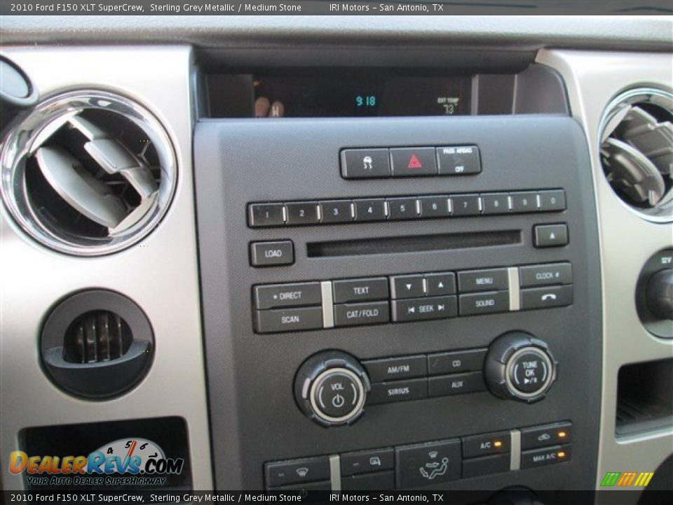 2010 Ford F150 XLT SuperCrew Sterling Grey Metallic / Medium Stone Photo #19