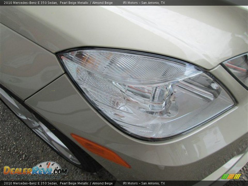 2010 Mercedes-Benz E 350 Sedan Pearl Beige Metallic / Almond Beige Photo #2