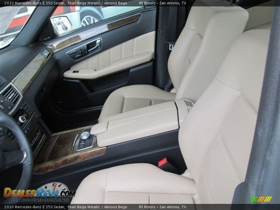 2010 Mercedes-Benz E 350 Sedan Pearl Beige Metallic / Almond Beige Photo #8