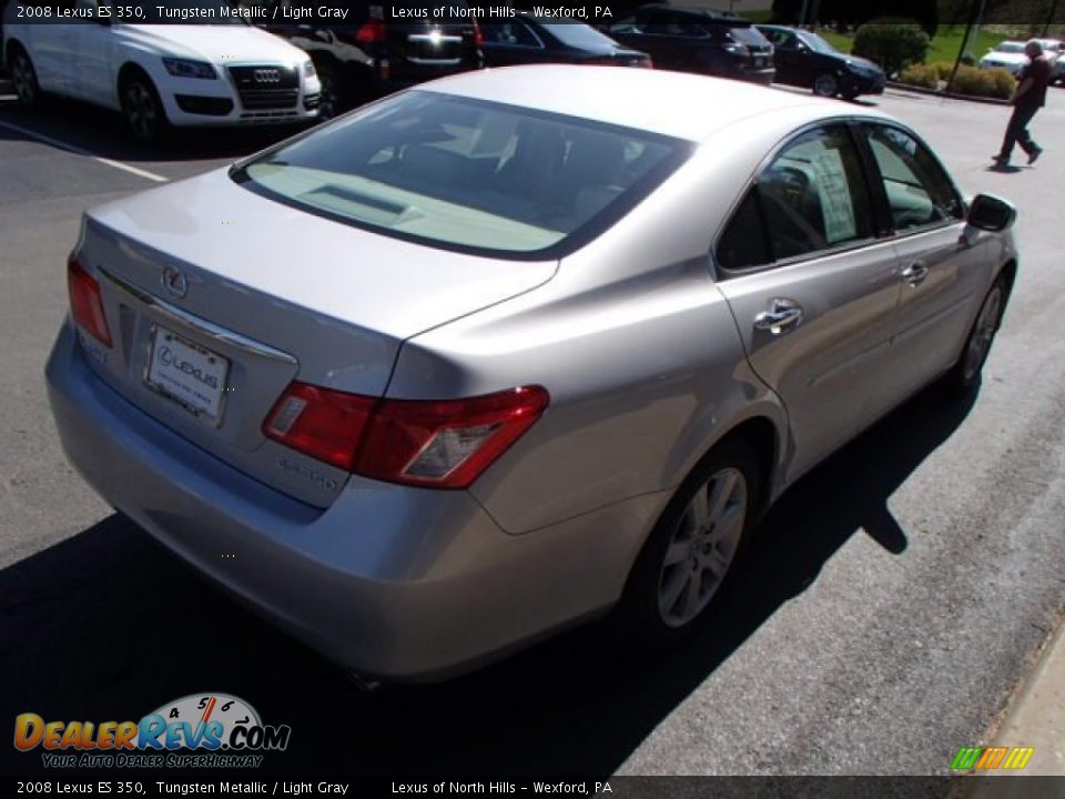 2008 Lexus ES 350 Tungsten Metallic / Light Gray Photo #5