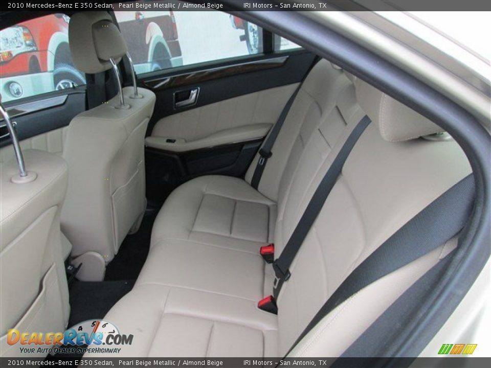 2010 Mercedes-Benz E 350 Sedan Pearl Beige Metallic / Almond Beige Photo #9