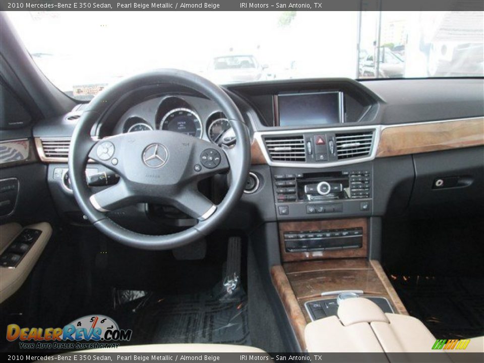 2010 Mercedes-Benz E 350 Sedan Pearl Beige Metallic / Almond Beige Photo #11