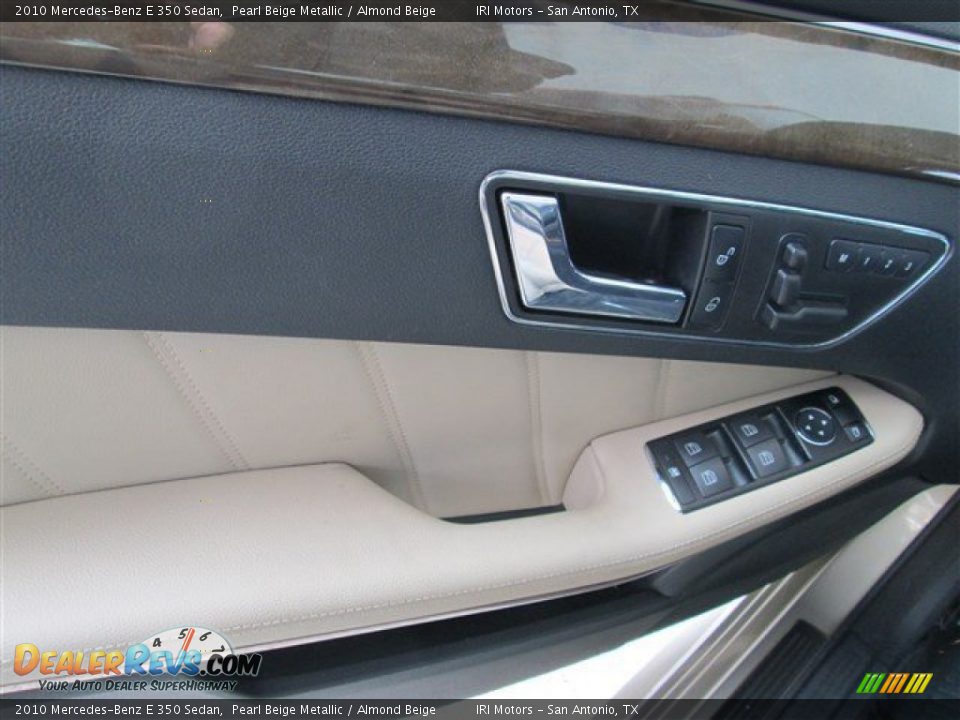 2010 Mercedes-Benz E 350 Sedan Pearl Beige Metallic / Almond Beige Photo #12