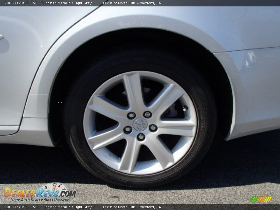 2008 Lexus ES 350 Tungsten Metallic / Light Gray Photo #8