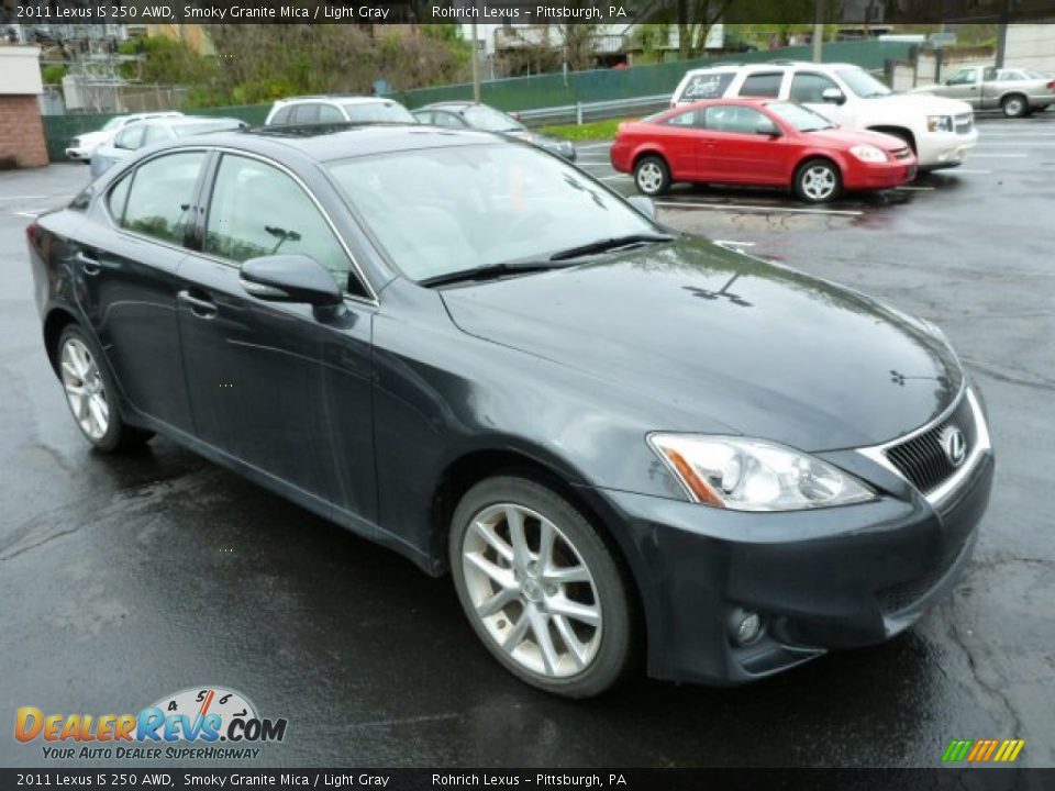 2011 Lexus IS 250 AWD Smoky Granite Mica / Light Gray Photo #3