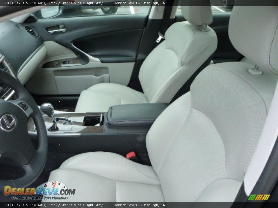 Light Gray Interior - 2011 Lexus IS 250 AWD Photo #4