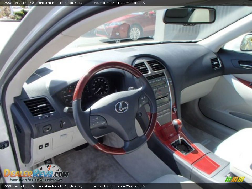 2008 Lexus ES 350 Tungsten Metallic / Light Gray Photo #9