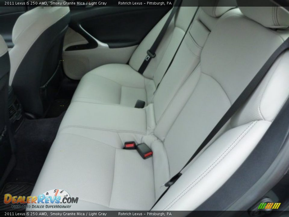 Rear Seat of 2011 Lexus IS 250 AWD Photo #5