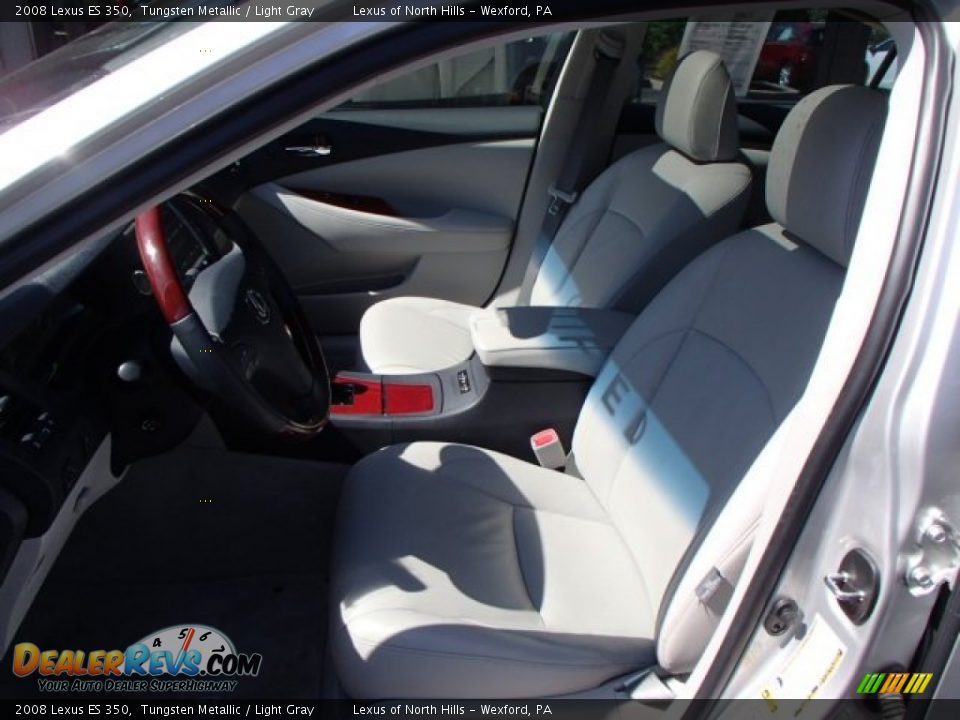 2008 Lexus ES 350 Tungsten Metallic / Light Gray Photo #10