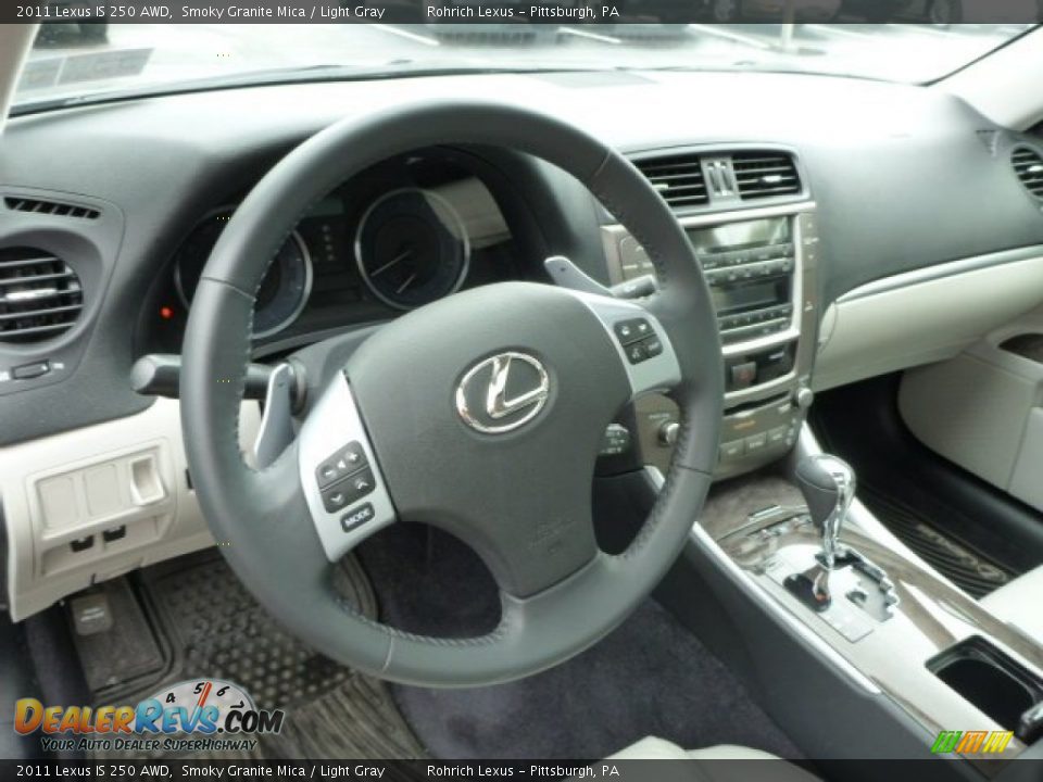 Dashboard of 2011 Lexus IS 250 AWD Photo #6