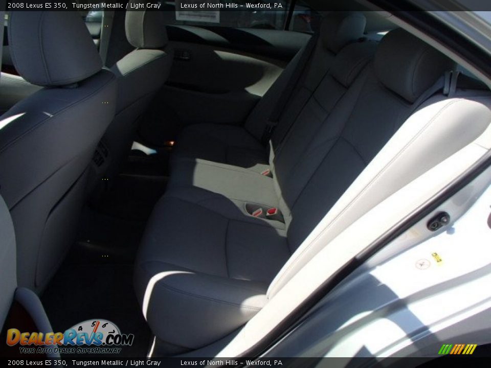 2008 Lexus ES 350 Tungsten Metallic / Light Gray Photo #11