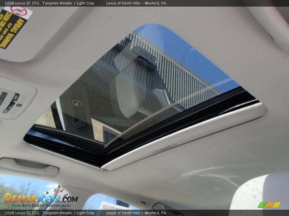 2008 Lexus ES 350 Tungsten Metallic / Light Gray Photo #13