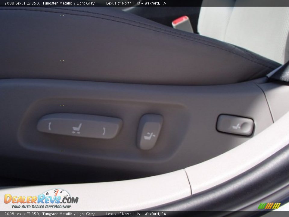 2008 Lexus ES 350 Tungsten Metallic / Light Gray Photo #14