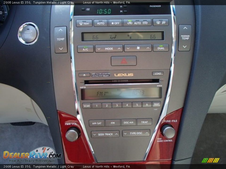 2008 Lexus ES 350 Tungsten Metallic / Light Gray Photo #15