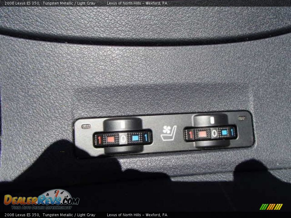 2008 Lexus ES 350 Tungsten Metallic / Light Gray Photo #17