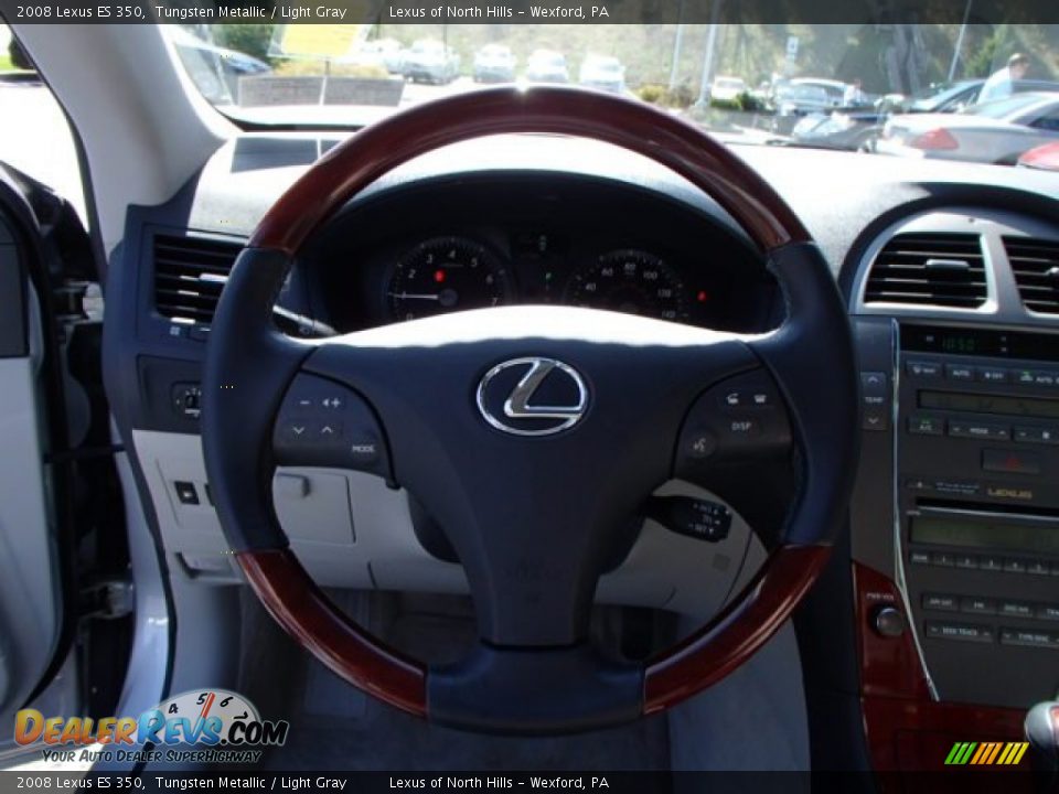 2008 Lexus ES 350 Tungsten Metallic / Light Gray Photo #18