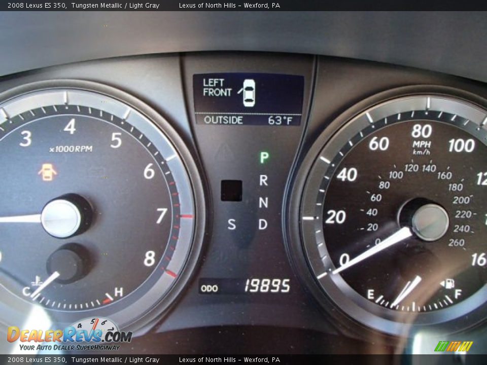 2008 Lexus ES 350 Tungsten Metallic / Light Gray Photo #19