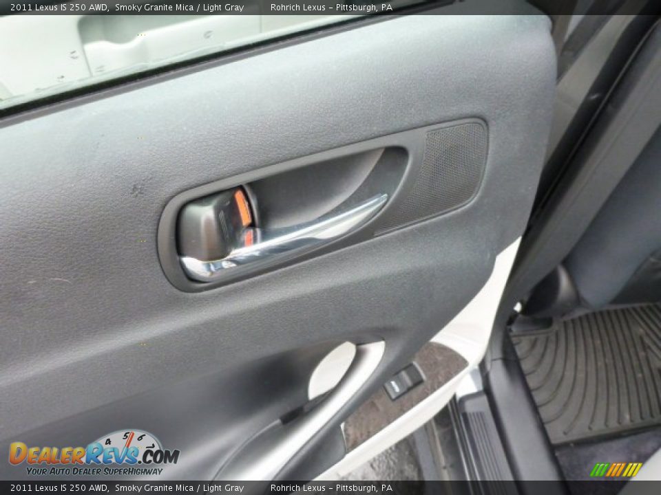 2011 Lexus IS 250 AWD Smoky Granite Mica / Light Gray Photo #15