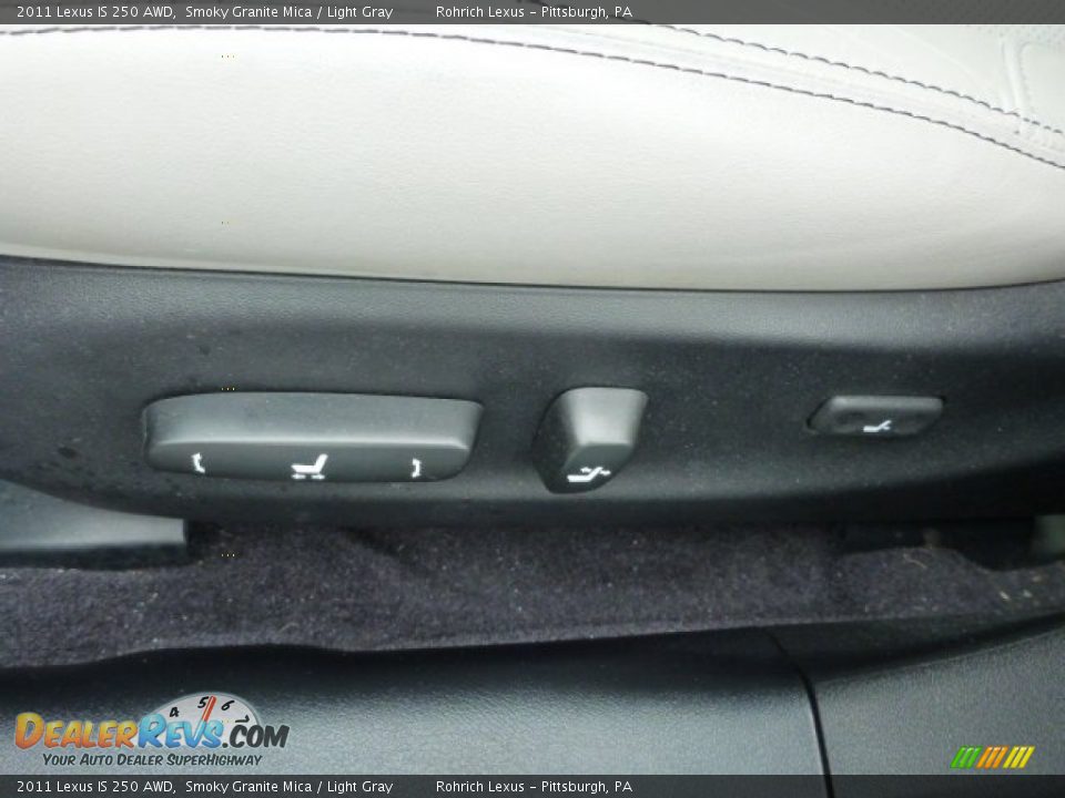 2011 Lexus IS 250 AWD Smoky Granite Mica / Light Gray Photo #17