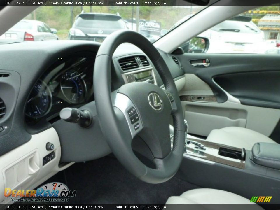 2011 Lexus IS 250 AWD Steering Wheel Photo #18