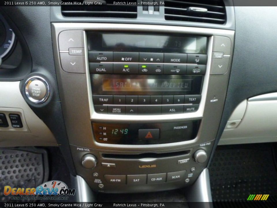 Controls of 2011 Lexus IS 250 AWD Photo #19