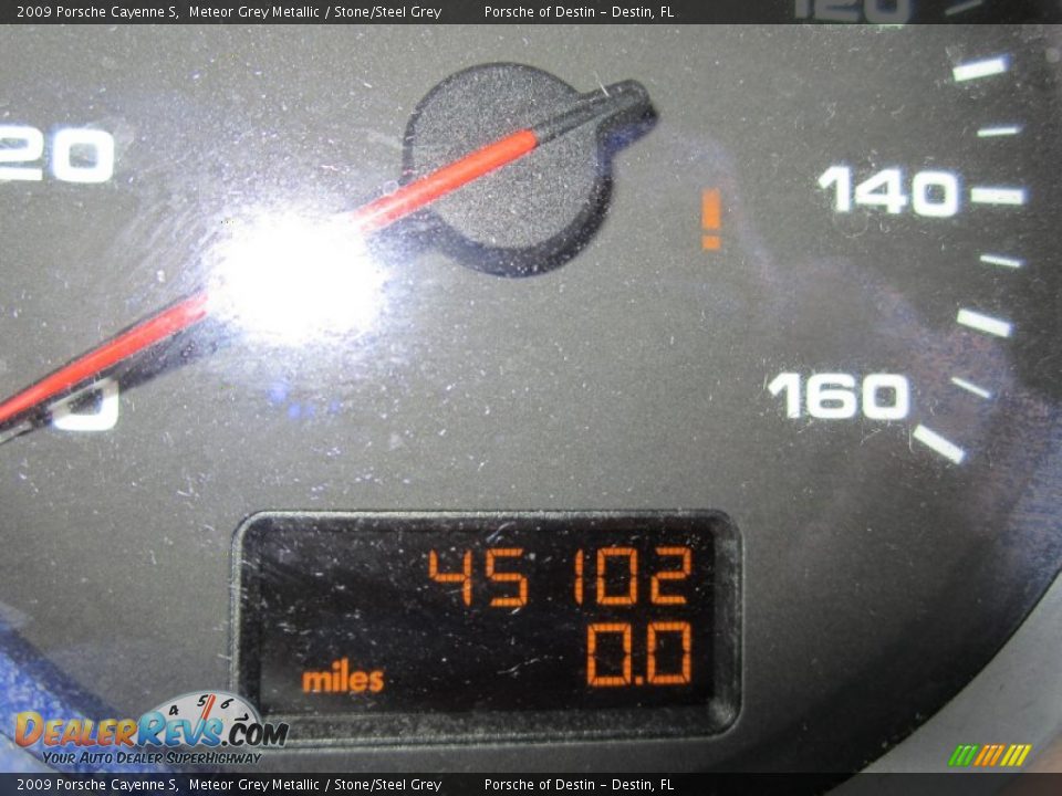 2009 Porsche Cayenne S Meteor Grey Metallic / Stone/Steel Grey Photo #7