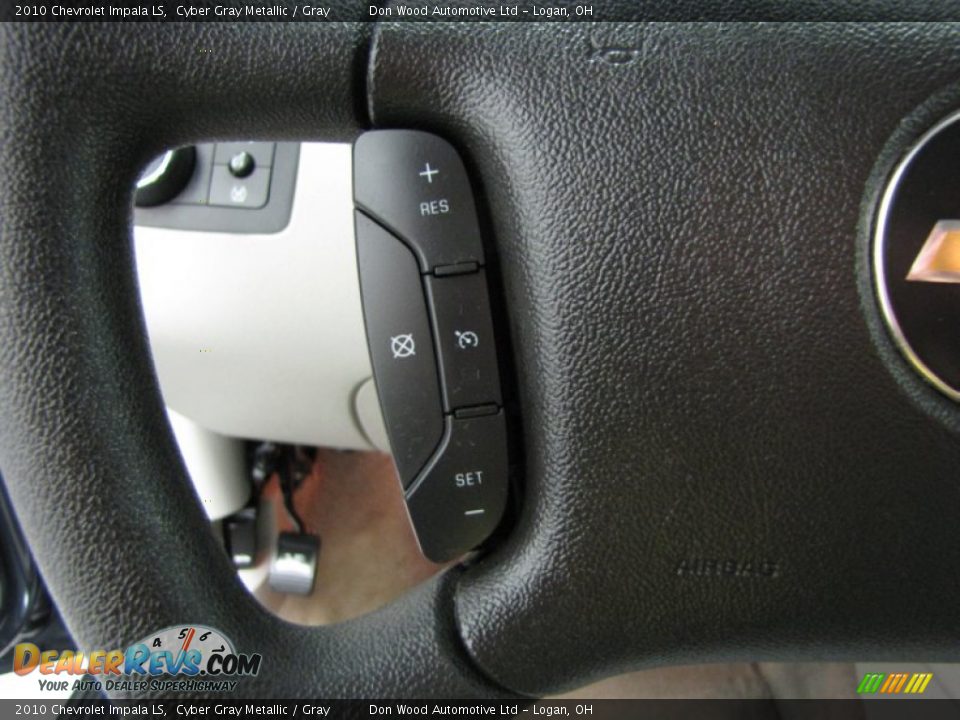 2010 Chevrolet Impala LS Cyber Gray Metallic / Gray Photo #15