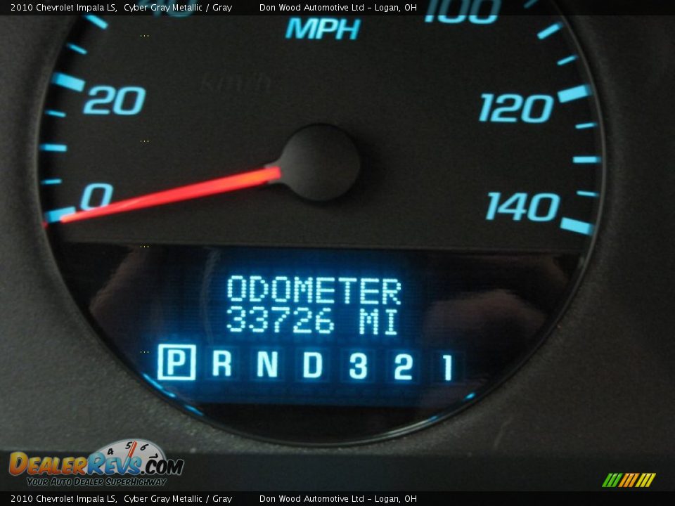 2010 Chevrolet Impala LS Cyber Gray Metallic / Gray Photo #18
