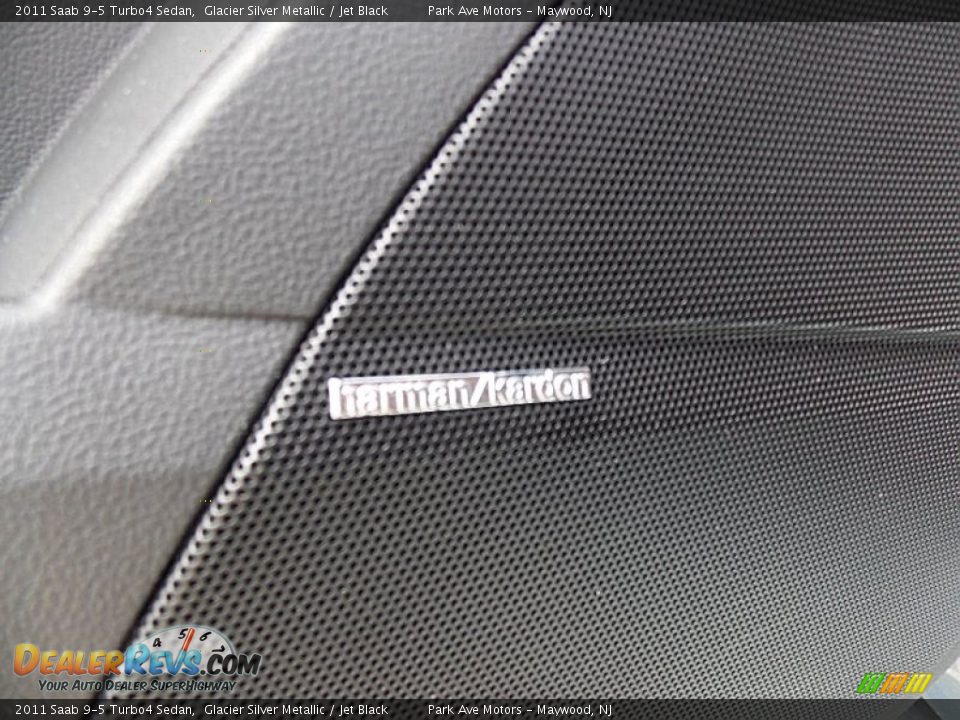 2011 Saab 9-5 Turbo4 Sedan Glacier Silver Metallic / Jet Black Photo #29