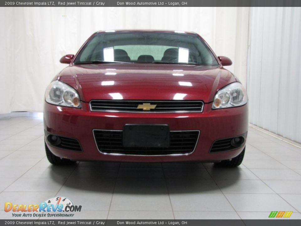 2009 Chevrolet Impala LTZ Red Jewel Tintcoat / Gray Photo #2