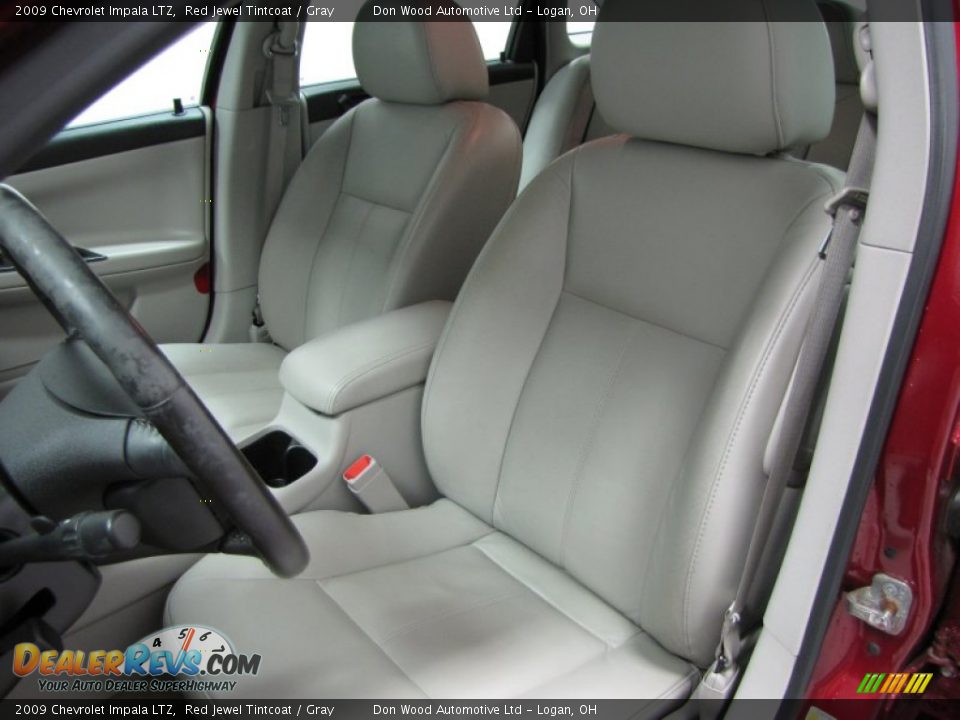 2009 Chevrolet Impala LTZ Red Jewel Tintcoat / Gray Photo #5