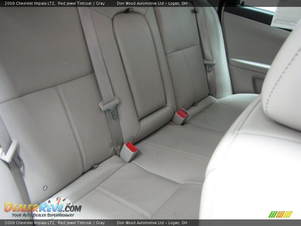 2009 Chevrolet Impala LTZ Red Jewel Tintcoat / Gray Photo #7