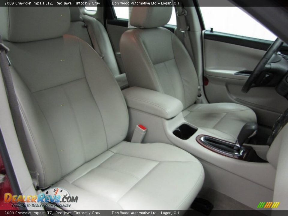2009 Chevrolet Impala LTZ Red Jewel Tintcoat / Gray Photo #8