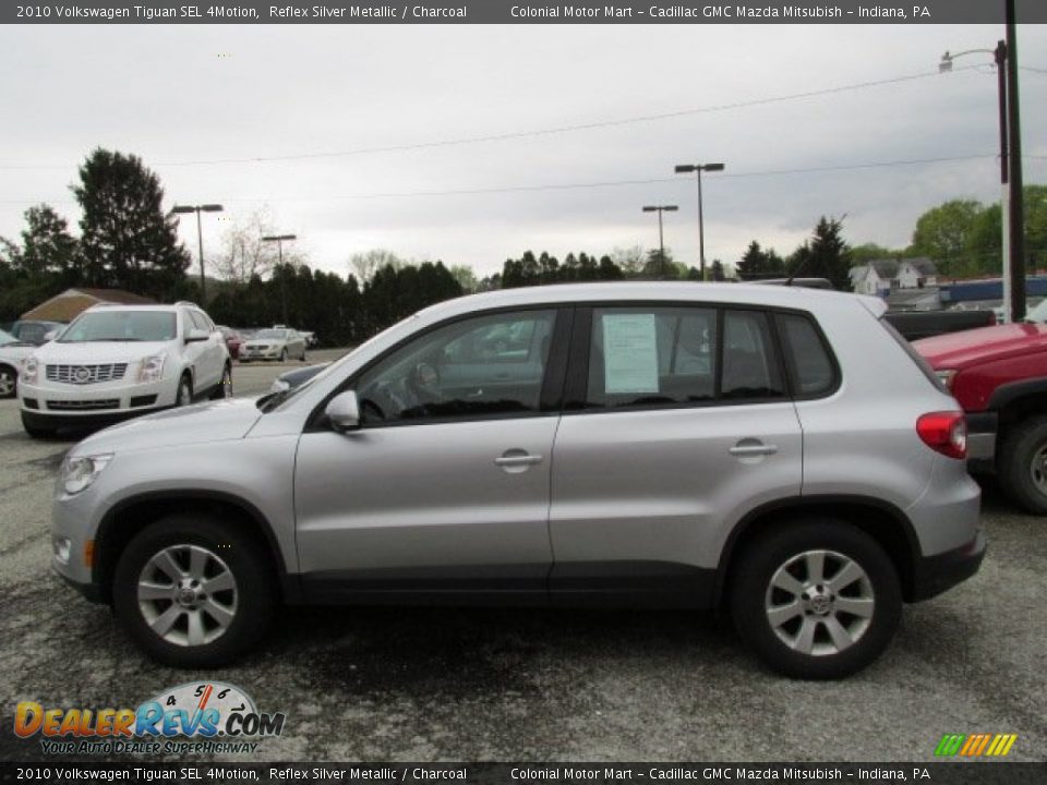 2010 Volkswagen Tiguan SEL 4Motion Reflex Silver Metallic / Charcoal Photo #2