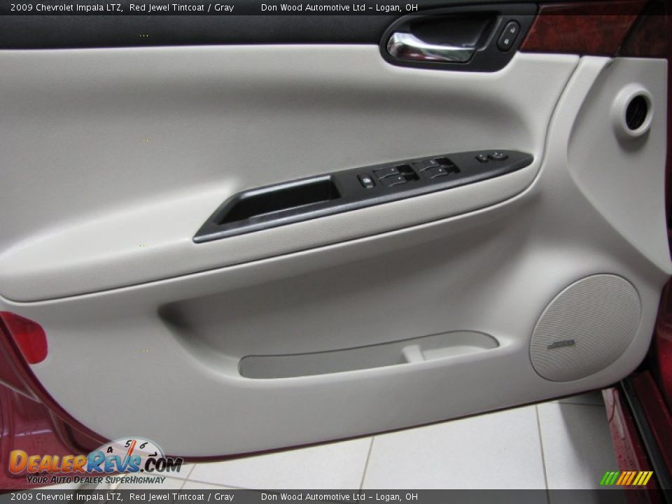 2009 Chevrolet Impala LTZ Red Jewel Tintcoat / Gray Photo #9