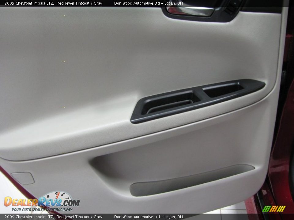 2009 Chevrolet Impala LTZ Red Jewel Tintcoat / Gray Photo #11