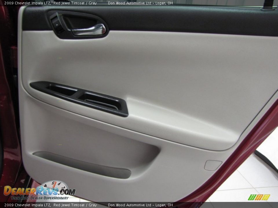 2009 Chevrolet Impala LTZ Red Jewel Tintcoat / Gray Photo #12