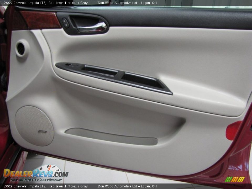 2009 Chevrolet Impala LTZ Red Jewel Tintcoat / Gray Photo #13