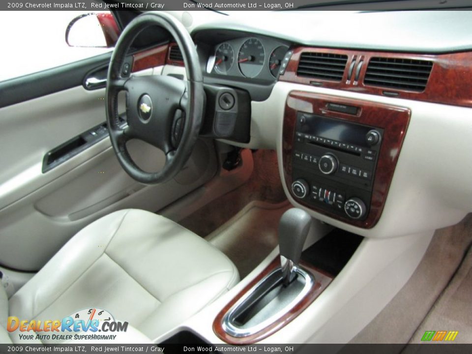2009 Chevrolet Impala LTZ Red Jewel Tintcoat / Gray Photo #20