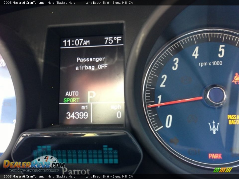 2008 Maserati GranTurismo Nero (Black) / Nero Photo #5