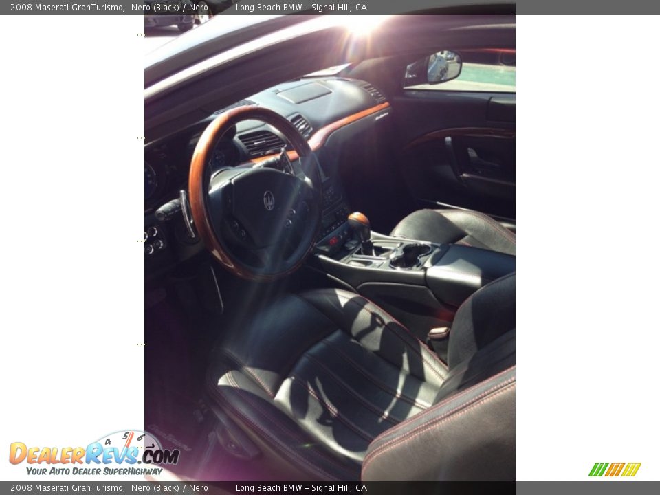 2008 Maserati GranTurismo Nero (Black) / Nero Photo #7