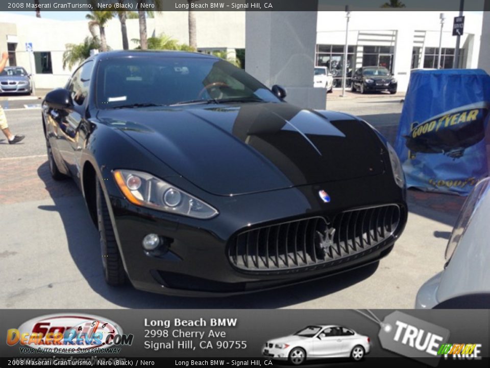 2008 Maserati GranTurismo Nero (Black) / Nero Photo #8