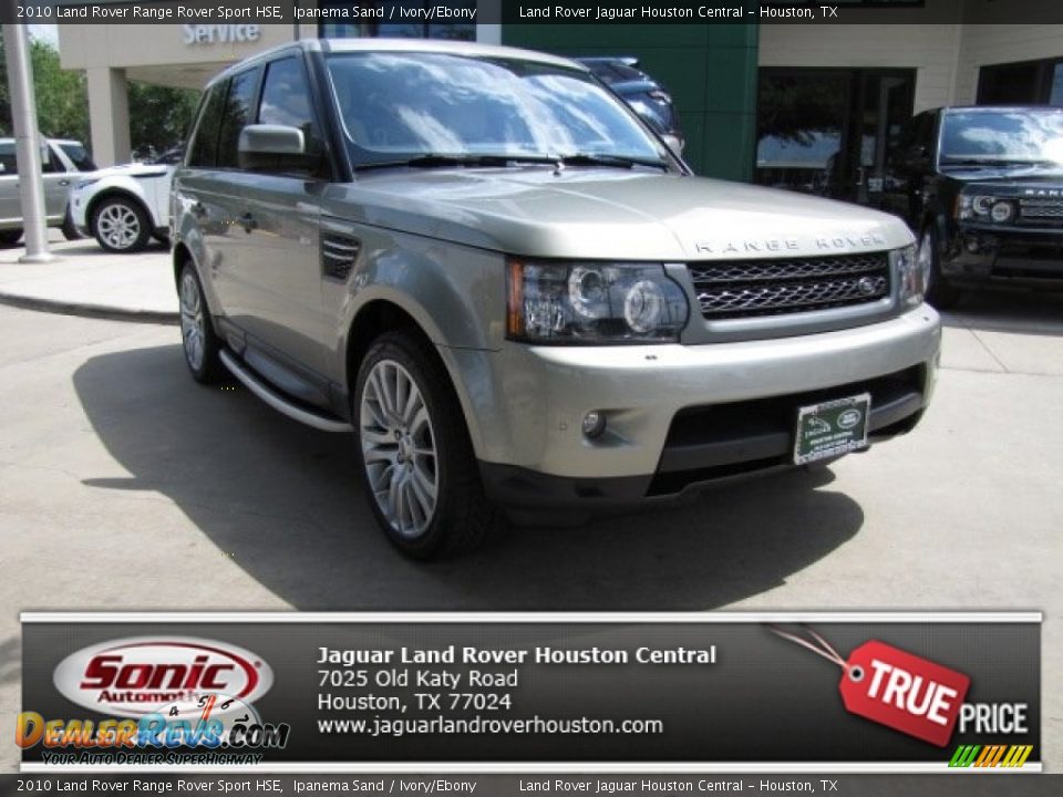 2010 Land Rover Range Rover Sport HSE Ipanema Sand / Ivory/Ebony Photo #1
