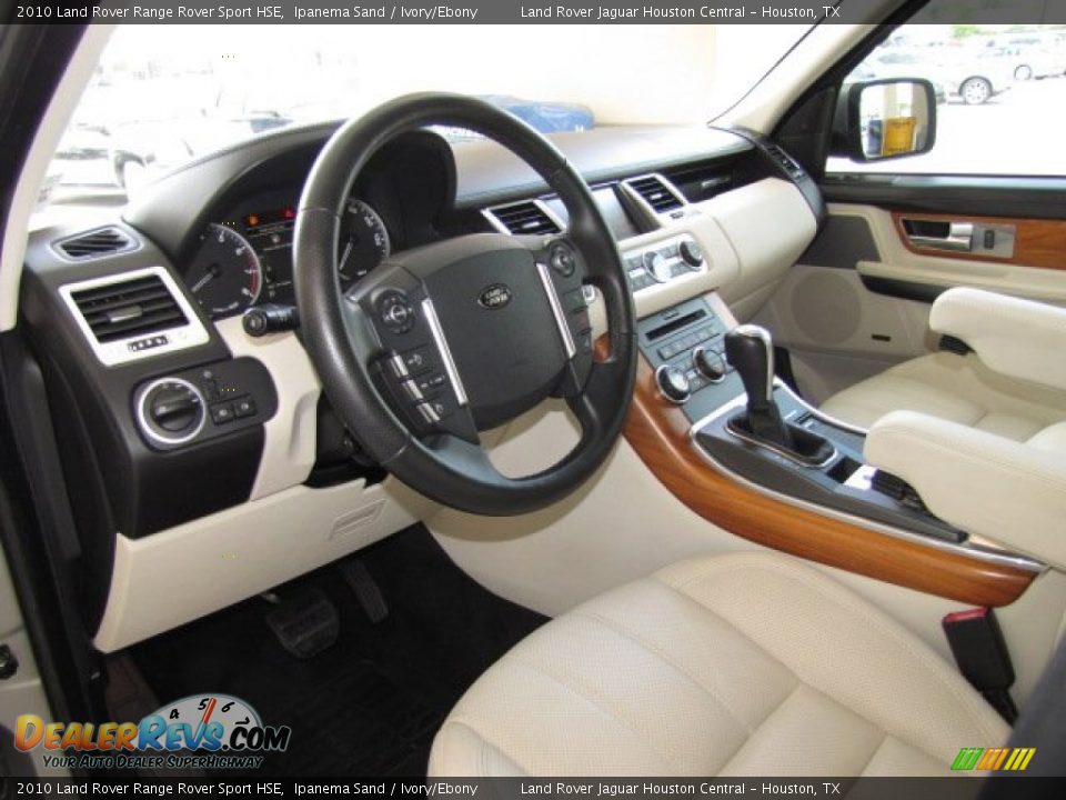 2010 Land Rover Range Rover Sport HSE Ipanema Sand / Ivory/Ebony Photo #12