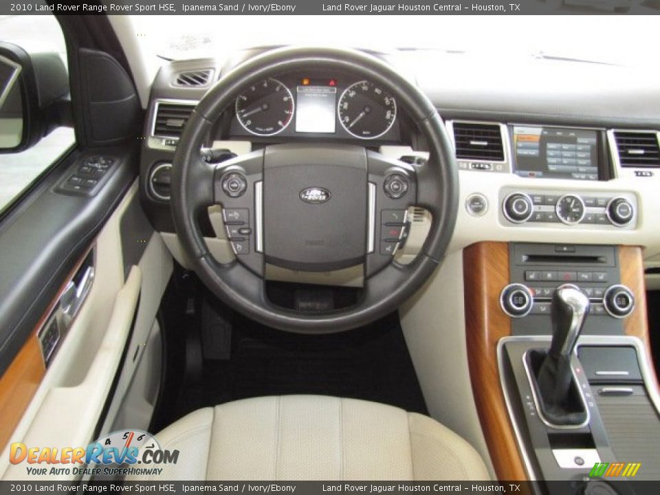 2010 Land Rover Range Rover Sport HSE Ipanema Sand / Ivory/Ebony Photo #13