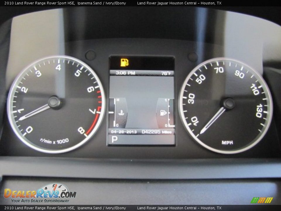 2010 Land Rover Range Rover Sport HSE Ipanema Sand / Ivory/Ebony Photo #15