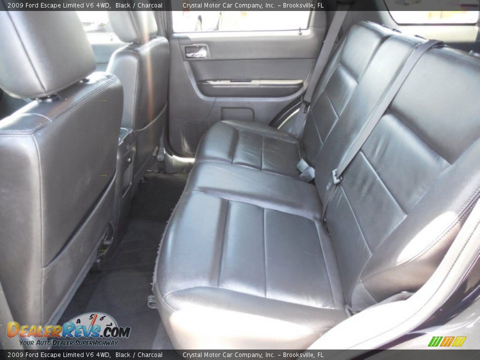 2009 Ford Escape Limited V6 4WD Black / Charcoal Photo #5