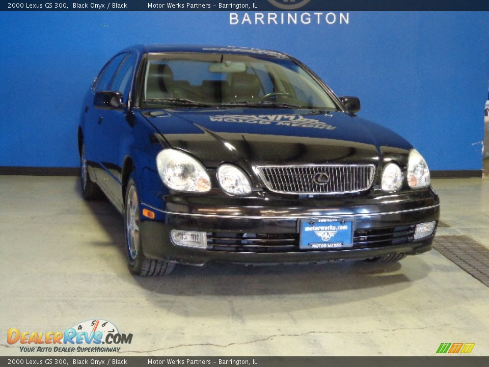2000 Lexus GS 300 Black Onyx / Black Photo #1